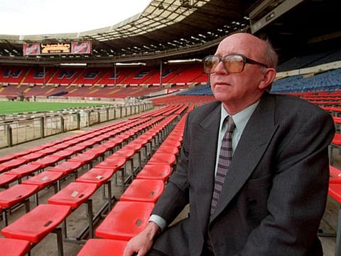 England World Cup winner, Nobby Stiles.