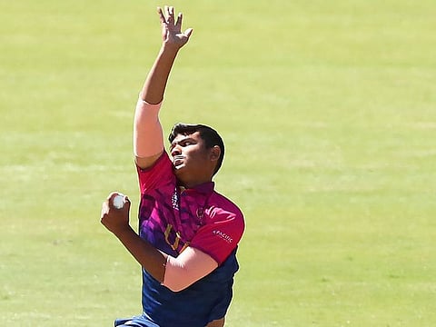 UAE left-arm spinner Ayaan Khan turned in a dream spell to restrict Nepal in the first ODI.