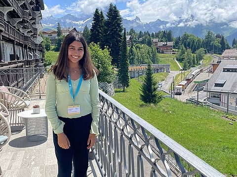 Sagarika Sriram, a Year 13 student of Jumeirah College, was invited by Child Rights International Network (the UK based NGO she works with) and Terre de hommes (who facilitate the UN Child Rights Committee discussions) to attend COP27.