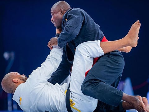 The Masters division saw some intense action in the Abu Dhabi World Professional Jiu-Jitsu Championship at the Jiu-Jitsu Arena in Zayed Sports City on Wednesday.
