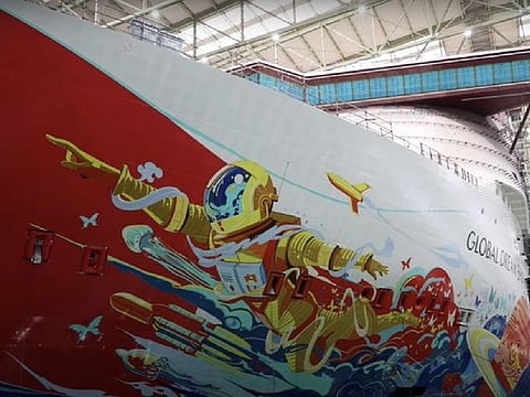 Global Dream II is slated to carry up to 9,000 passengers and was built by German-Hong Kong shipbuilding firm MV Werften for $1.4 billion.