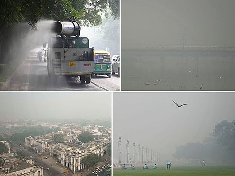 Delhi pollution: Air quality plunged into 'Poor' category and overall AQI stood at 249 on Thursday, Nov 17