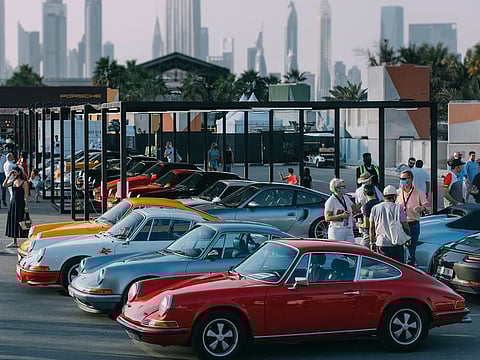 It’s Porsche mania in Dubai this month