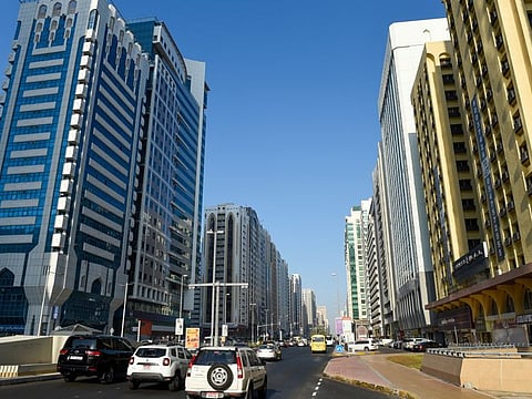 Abu Dhabi has seen a 50 per cent reduction in collisions, and serious traffic injuries and fatalities over the last decade. Photo of Hamdan Street for illustrative purpose only.