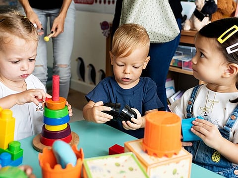 Parents in Dubai can choose from 16 different curricula offered by early learning centres. Image used for illustrative purpose only.