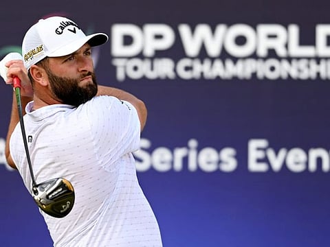 Jon Rahm, set to defend his title at the DP World Tour Championship