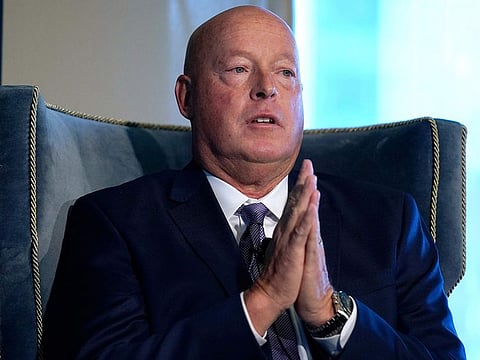 Chapek is also entitled to the pension he’s accumulated over his decades-long career at Disney. As of October 2021, filings show it stood at $16.9 million.