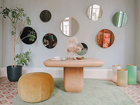 Nada Debs studio view.