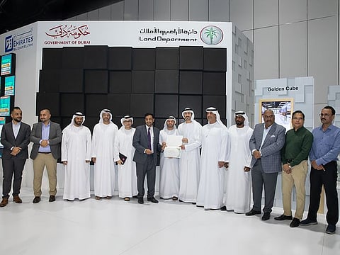 Muhammad Binghatti Receive an award as “Fastest Real Estate Developer” by the Dubai Land Department (DLD)