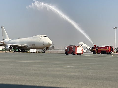 The Department of Civil Aviation, Sharjah, conducted an emergency exercise at Sharjah international Airport on Thursday morning.