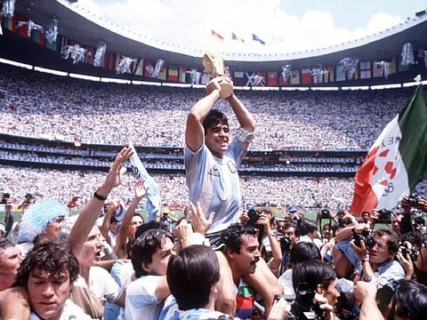 Diego Maradona is the only man to register 5 goals and 5 assists in one World Cup.