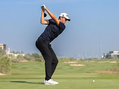 Josh Hill was one of the hottest prospects to emerge from the Dubai golf scene