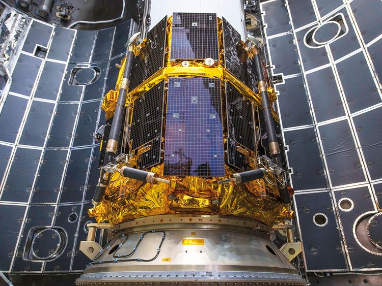 Hakuto-R, Hakuto-R M1, which means ‘white rabbit’ in Japanese, will carry the Rashid Rover to its destination.