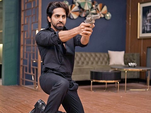 Bollywood actor Ayushmann Khurrana in ‘Action Hero’