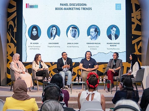 The publishers participated in a panel discussion titled ‘The publishing market and business opportunities in the Arab world’