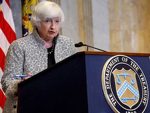 US Treasury Secretary Janet Yellen