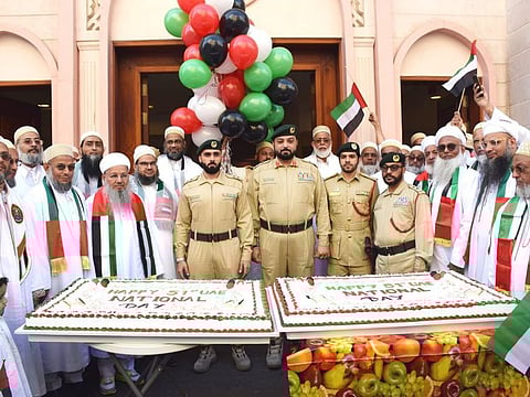 Thousands of Dawoodi Bohra community members gather in Dubai to celebrate the 51st UAE National Day.