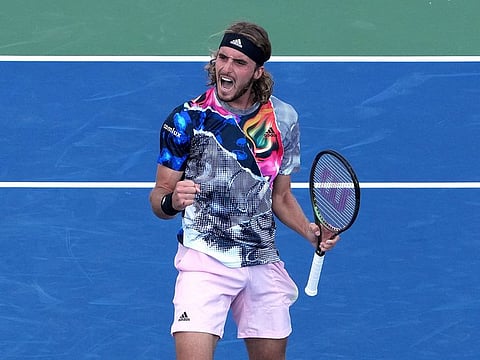 Looking forward to playing... Stefanos Tsitsipas, ranked number 4, says he is excited to play in Saudi Arabia.