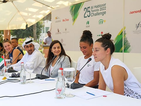 The official draw ceremony for the 25th edition of Al Habtoor Tennis Challenge was held today at the Habtoor Grand Resort.