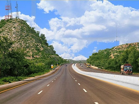 One of the motorways built by National Highway Authority (NHA) in Pakistan. M-6 Hyderabad-Sukkur Motorway will also be built by NHA in Sindh.