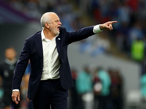 Australia coach Graham Arnold.