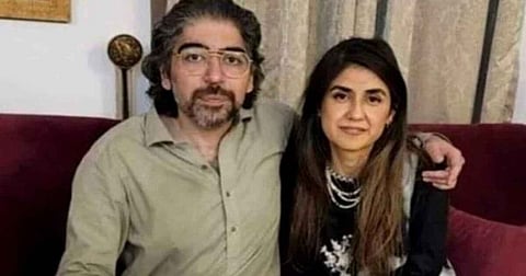 Shahnawaz Amir and Sarah Inam in a file photo.