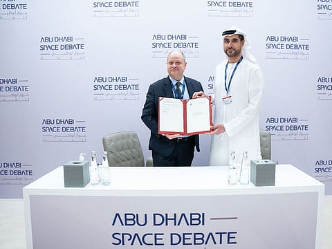 The charter for the new climate observatory was signed in Abu Dhabi by Ibrahim Al Qassim, deputy director general of the UAE Space Agency, and Lionel Suchet, chief operating officer at CNES.