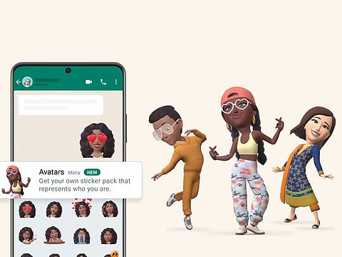 Now you can use your avatar as a sticker in chats.