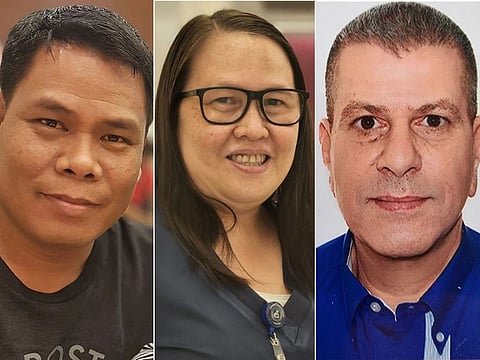 Dario, Lucille and Hanna: The lucky trio