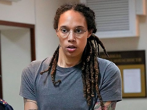 US basketball star Brittney Griner.