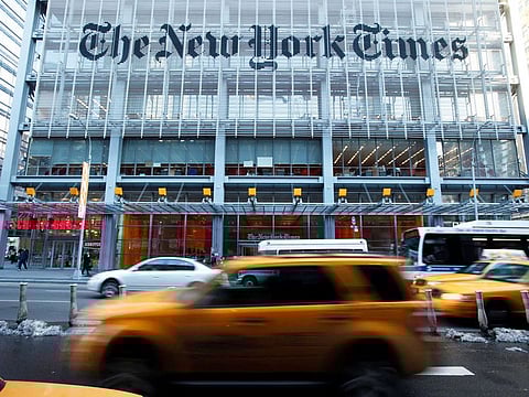 NYT offices in New York