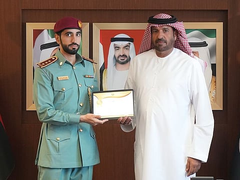 Lieutenant General Expert Rashid Thani Al Matrooshi, Director-General, Dubai Civil Defence, facilitated the project’s manager, Captain Essa Ahmed Al Mutawa, who is director of the DCD’s Control and Monitoring Department
