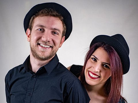 Sana Bouchedid (right) applied for her 10-year Cultural Visa earlier this year. Her husband, too, was able to get the 10-year visa under her sponsorship. Both Bouchedid and Hachem are musicians based in Dubai.