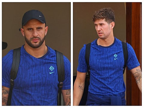 Kyle Walker and John Stones will be able to reunite with Dave after the quarantine process is completed.