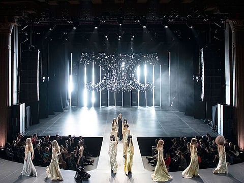 Celine held its Winter ’23 show in a landmark Los Angeles art-deco theatre that hosted Rock ’n' Roll legends throughout its history.