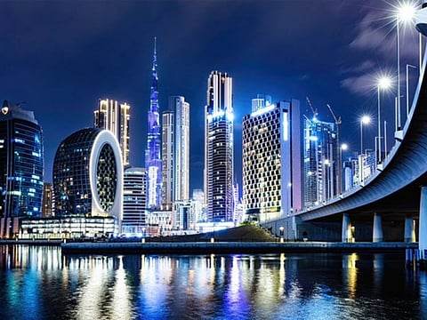 Dubai Skyline.