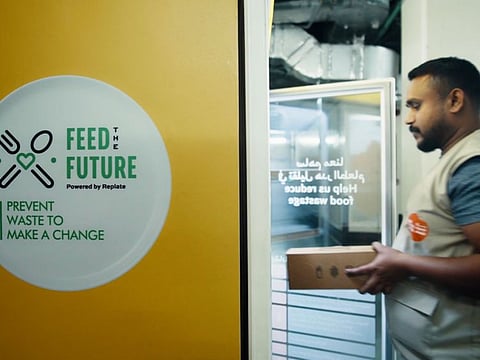 A mall in Dubai launches a campaign 'Feed the Future’ focusing on recovering leftover and edible food from restaurants, cafés, the Food Court and distribute it to the community.