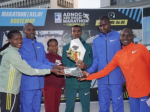 World’s best long-distance runners will be among a record 20,000 participants in the 2022 ADNOC Abu Dhabi Marathon on Saturday.