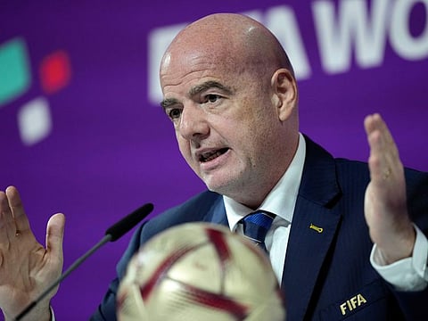 FIFA President Gianni Infantino.
