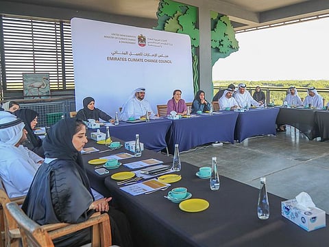 The second UAE Climate Change Council meeting was recently held on Jubail island in Abu Dhabi