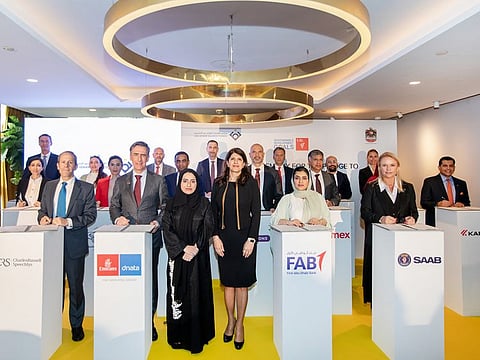 The latest corporate leaders to sign up to the target were lauded during an event at the Capital Club in Dubai International Financial Centre on December 15