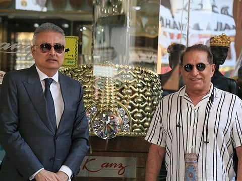 Anil Dhanak with Dalip Tahil