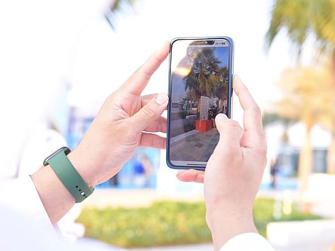 The app uses a built-in optical reader and translates the captured text