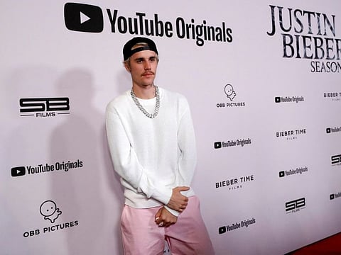 Singer Justin Bieber.