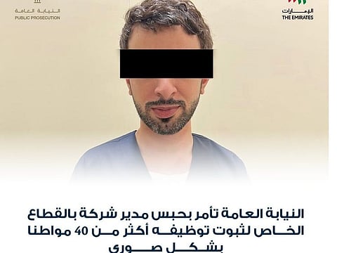 The director of a private sector company forged digital paperwork in order to mislead authorities that the firm had hired the required number of UAE nationals