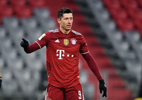 Bayern Munich's Robert Lewandowski is in contention for the Dubai Globe Soccer Player of the Year award this year.