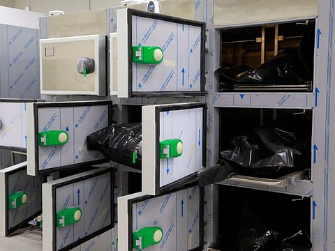 Fourteen bodies of illegal immigrants were recovered yesterday evening from the beaches of the city of Khoms, west of Tripoli on Sunday.