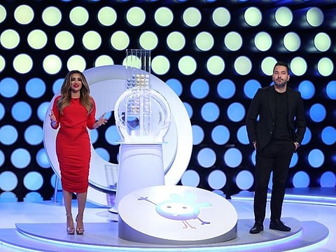 The 57th weekly live Mahzooz Grand Draw took place on Saturday night at the Mahzooz UAE Studio