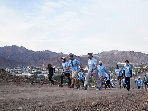 Ajman's rugged terrain in Masfout and Al Manama regions entice trekkers during the cool weather