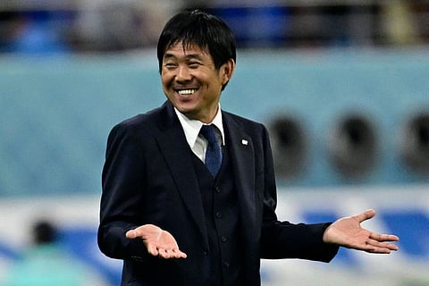 Japan coach Hajime Moriyasu will stay in his job until 2026 after leading the Blue Samurai to the last 16 at the World Cup in Qatar, the Japan Football Association said.